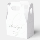 新婦エレガントイニシャルフェイクエンボス フェイバーボックス (オープン)