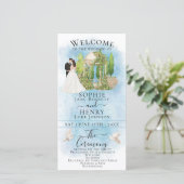 新婦エレガント&グルームガゼボラグジュアリー結婚式 プログラム (スタンド正面)