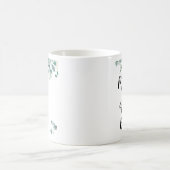 新婦カスタムの母ダスティブルーユーカリタス コーヒーマグカップ (中央)