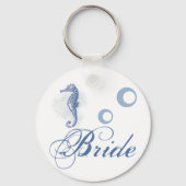 新婦キーチェーンシーホースシー海ビーチ キーホルダー (正面)