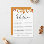 新婦ゲームを知っている最高の紅葉 ノートカード (正面/裏面インサイチュ)