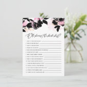 新婦ゲームを知るブラックピンク最高ののフローラ エンクロージャーカード (スタンド正面)