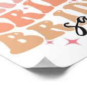 新婦スクワッドグルービーテーマブライダルシャワーバチェロット ポスター (角)