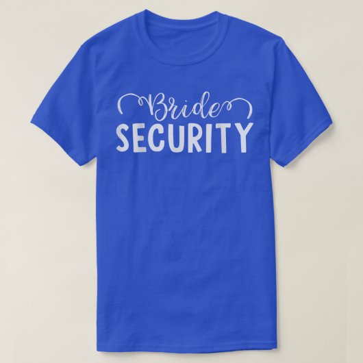 新婦セキュリティシャツ Tシャツ (デザイン正面)