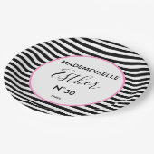 新婦パリジャンオートクチュールシャワー誕生会 ペーパープレート (アングル)