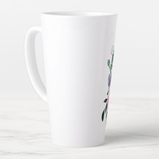 新婦パーソナライズされたの祖母 カフェラテマグ (左アングル)