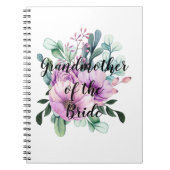 新婦パーソナライズされたの祖母 ノートブック (正面)