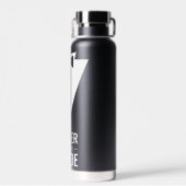 新婦ブラックの結婚父 ウォーターボトル (背面)