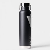 新婦ブラックの結婚父 ウォーターボトル (正面)