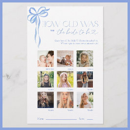 新婦ブルーボウブライダルシャワー