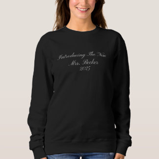 新婦ベッカー2025年結婚披露宴をご紹介 スウェットシャツ