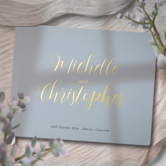 新婦モダンの書結婚道 ゲストブック