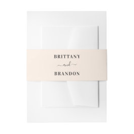 新婦モダン赤面ピンク結婚ズ 招待状ベリーバンド