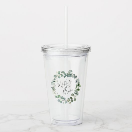 新婦ユーカリリースの結婚母 アクリルタンブラー (正面)