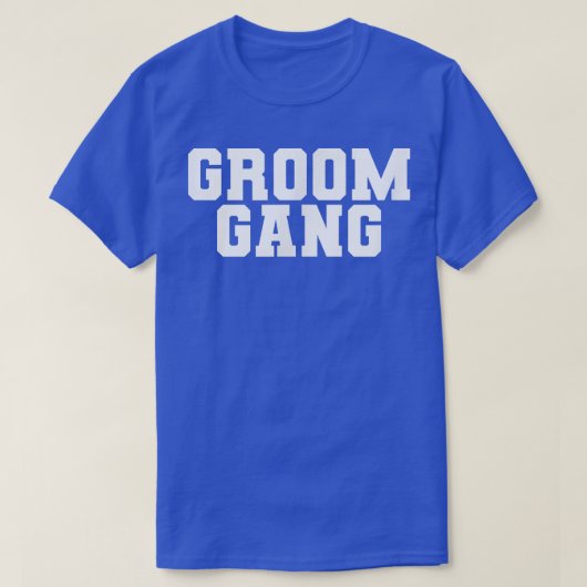 新婦一派、独身パーティー ウェディング メンズ 面白いマッチ Tシャツ (デザイン正面)