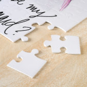 新婦付添人か。 パズルのブロンドのパンの花嫁Dk Blのパンの女中 ジグソーパズル (側面)