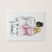 新婦付添人か。 パズルのBrのパンの花嫁ブロンドの長いBm ジグソーパズル (横)