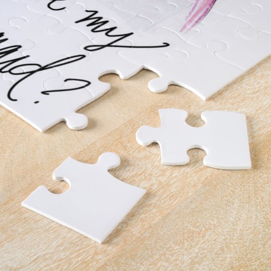 新婦付添人か。 パズルDkのBrのパンの花嫁Bl長いBm ジグソーパズル (側面)