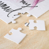 新婦付添人か。 パズルDkのBrの花嫁Blのパンの女中 ジグソーパズル (側面)