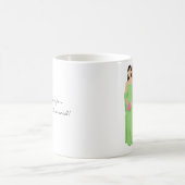新婦付添人のギフトマグ コーヒーマグカップ (中央)