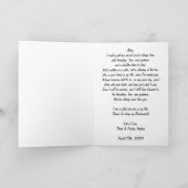 新婦付添人のサンキューカード2 サンキューカード (内部)