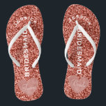 新婦付添人のビーチ結婚式|のチーム花嫁のばら色の金ゴールド ビーチサンダル<br><div class="desc">、トレンディーのばら色の金ゴールドのビーチ結婚式の双安定回路のサンダルのフェイクなホイルはカスタマイズ、ばら色の金ゴールドのハート本当は設計します。 チーム、そしてエレガントなスタイルの手紙の他のサンダルの花嫁を、読みます。 新婦付添人はモダン、白い手紙で中間の下で印刷されます。 フラワー・ガールまたはメイド・オブ・オーナー（花嫁付き添い人）のような適合のブライダルパーティのメンバーに、変えて下さい。 曲げられた手紙の上のパーソナライズな名前。 ガーリーでフェイクなグリッター、ばら色の金ゴールドの背景。 ブライダルパーティのメンバーのためのかわいらしい結婚式の引き出物。 ちょうど各ブライダルパーティのメンバーまたはおもしろいの女の子夜作成するために文字のテンプレートをバチェロレッテのためのあなた自身の名前入りな結婚披露宴のビーチサンダルを変えて下さい。 トレンディー、色、ロマンチックな結婚式、モダンな結婚式を、当然結婚する、ばら色の金ゴールドをビーチ結婚式補足し。 彼女のビーチの新婚旅行の花嫁のためのかわいいギフト。 調整の新婦付添人のワイシャツおよび装飾を結婚するばら色の金ゴールド、また私達のZazzle.com/angela65*の他の名前入りな結婚式の引き出物は買物をします。</div>