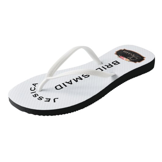 新婦付添人のビーチ結婚式|のチーム花嫁 ビーチサンダル (アングル)