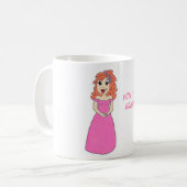 新婦付添人のマグ コーヒーマグカップ (正面左)