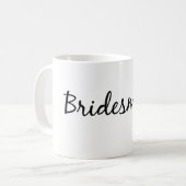 新婦付添人のマグ コーヒーマグカップ (正面左)