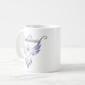 新婦付添人のマグ コーヒーマグカップ (正面左)