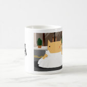 新婦付添人の子猫 コーヒーマグカップ (中央)