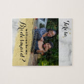 新婦付添人の提案の大理石の背景の写真 ジグソーパズル (横)