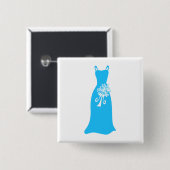 新婦付添人の服 缶バッジ (正面&裏面)