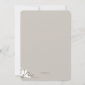 新婦付添人の質問カード 招待状 (裏面)