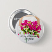 新婦付添人ボタン 缶バッジ (正面&裏面)