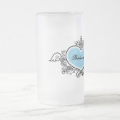 新婦付添人 フロストグラスビールジョッキ (中央)