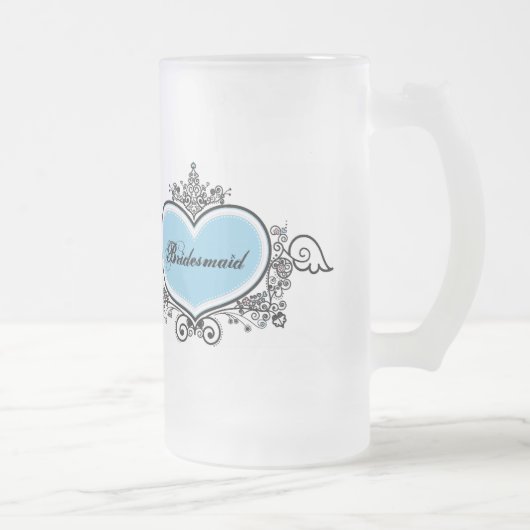 新婦付添人 フロストグラスビールジョッキ (右)