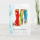 新婦付添人-友人-招待状 招待状 (正面)