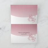 新婦付添人-私の新婦付添人挨拶カリフォルニアです 招待状 (内部)