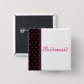 新婦付添人 缶バッジ (正面&裏面)