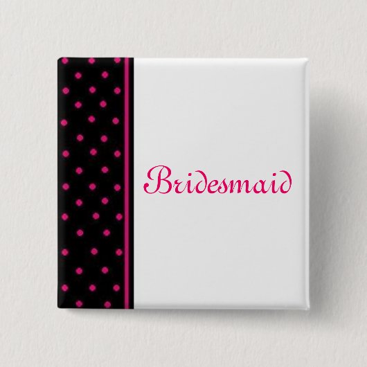 新婦付添人 缶バッジ (正面)