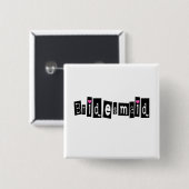 新婦付添人 缶バッジ (正面&裏面)