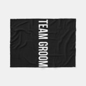 新婦側のグループ - フリースブランケット (正面(横))