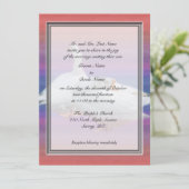 新婦側の親族の結婚式招待状 招待状 (スタンド正面)