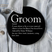 新婦定義, 結婚前最後の独身パーティー, 結婚式 缶バッジ (インサイチュ)