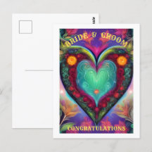 新婦新郎に祝福を！