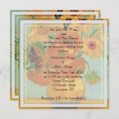 新婦新郎の両親からの招待状　結婚式 招待状 (正面/裏面)