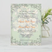 新婦新郎の両親からの結婚招待状 招待状 (スタンド正面)