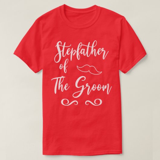 新婦新郎の義父 ウェディング マッチング Tシャツ (デザイン正面)
