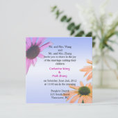 新婦新郎の親からの結婚式招待状 招待状 (スタンド正面)